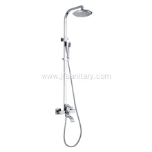 Brass Shower Mixer Rainfall Head Shower Set